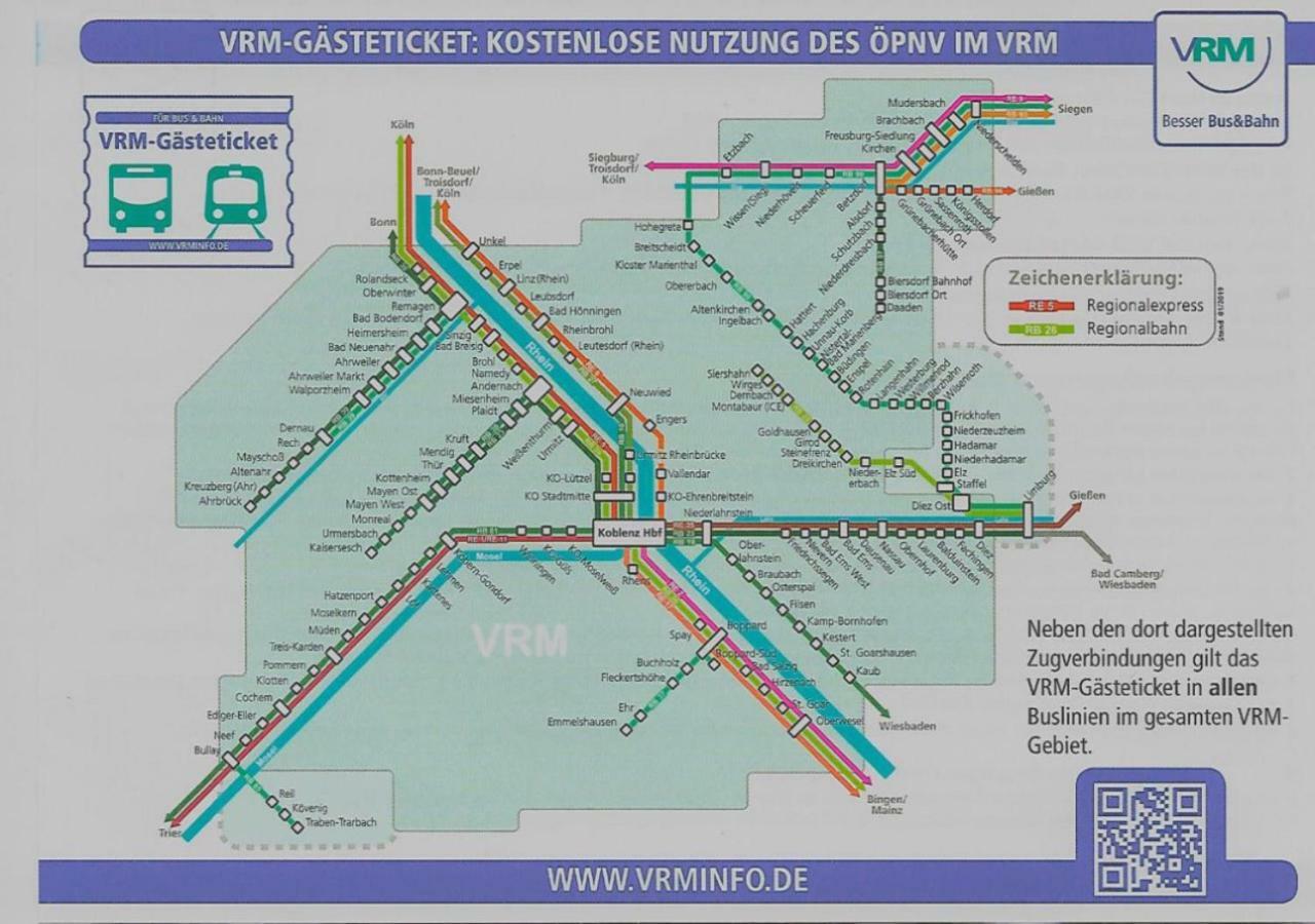 Haus Der Rosen Apartman Boppard Kültér fotó